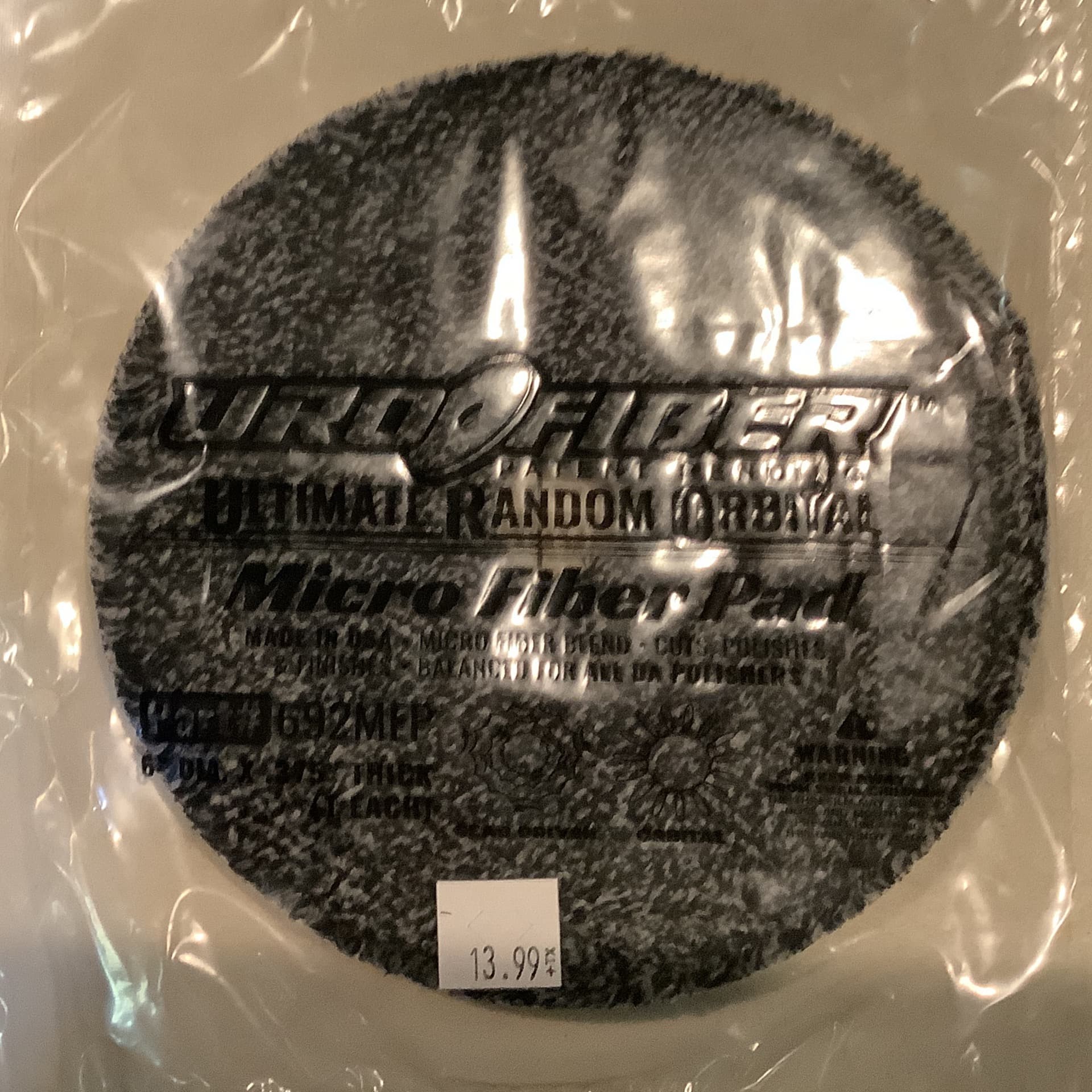 6" Microfiber Pad