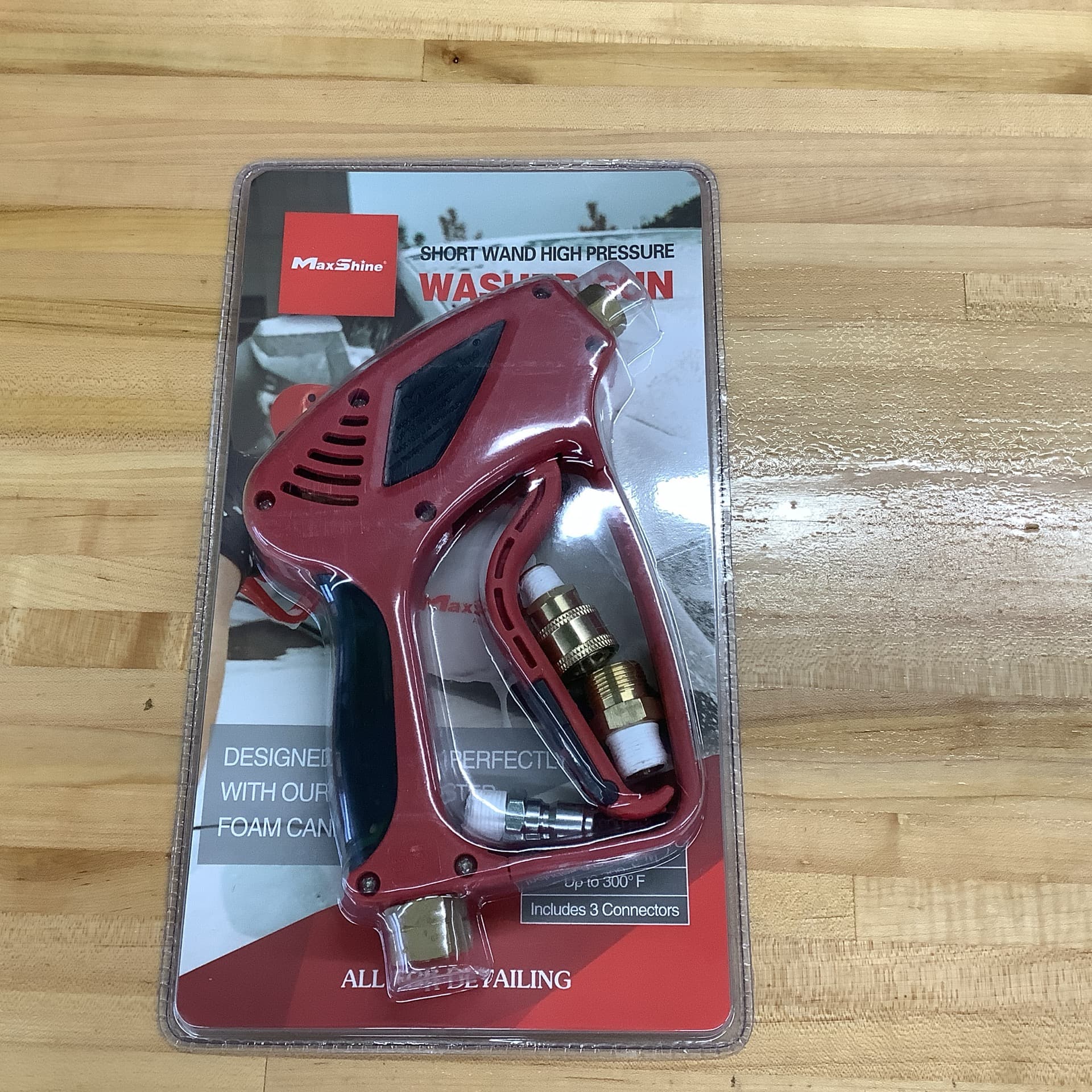 MaxShine short wand high pressure washer gun