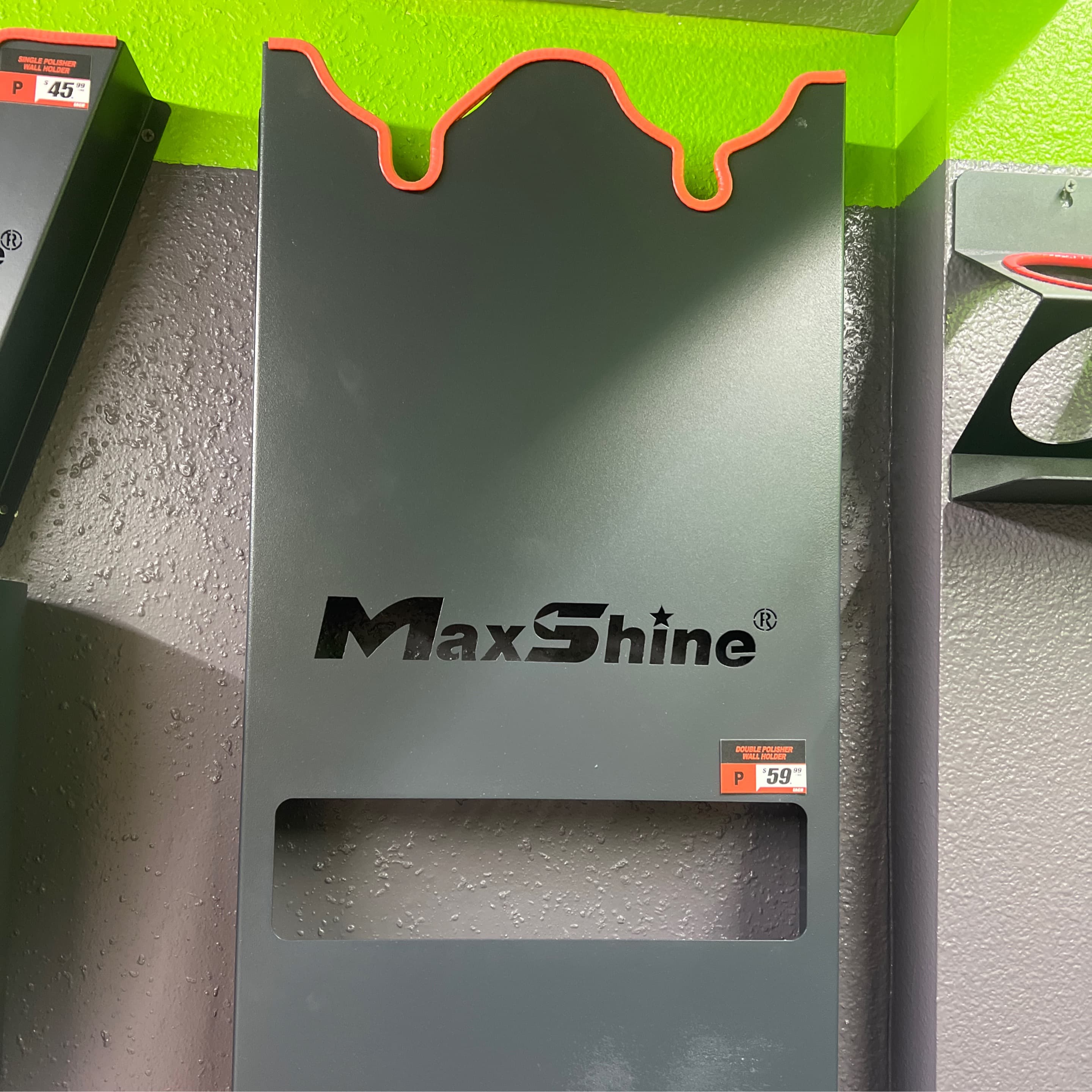 MaxShine Double Polisher Wall Holder